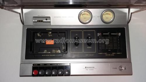 Stereo Cassette Deck - Platina estéreo RD-4025 -U -AS; Sanyo Electric Co. (ID = 2109621) Enrég.-R