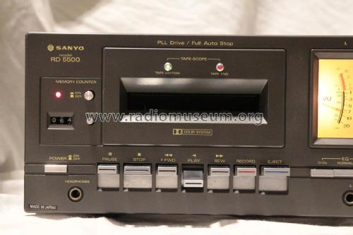 RD-5500G; Sanyo Electric Co. (ID = 2094328) R-Player