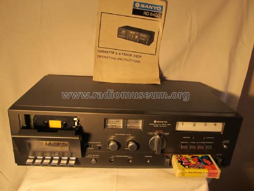 Cassette & 8 Track Deck RD-8400; Sanyo Electric Co. (ID = 2374668) R-Player