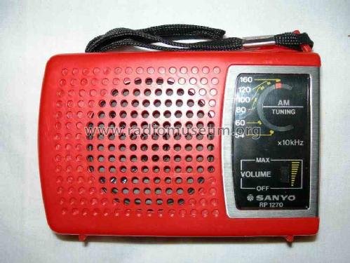 4 Transistors RP 1270; Sanyo Electric Co. (ID = 178816) Radio