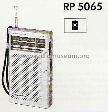 RP5065; Sanyo Electric Co. (ID = 540051) Radio