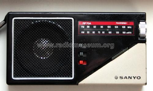 RP70A; Sanyo Electric Co. (ID = 1946016) Radio