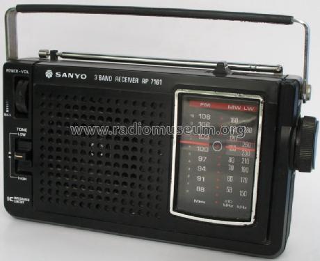 3 Band Receiver RP 7161; Sanyo Electric Co. (ID = 398717) Radio