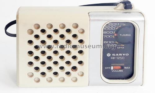 RP-1250; Sanyo Electric Co. (ID = 2642280) Radio