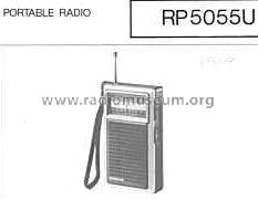 AM/FM 2-Band Portable RP-5055-U; Sanyo Electric Co. (ID = 481789) Radio