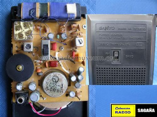 AM/FM 2 Band Receiver RP-5065D; Sanyo Electric Co. (ID = 689411) Radio