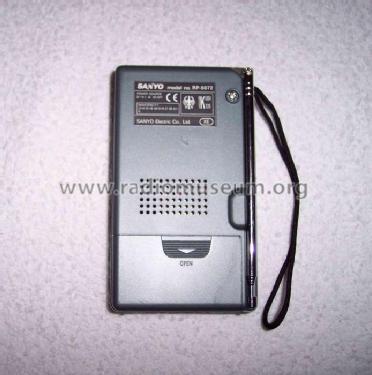 RP-5072; Sanyo Electric Co. (ID = 615298) Radio