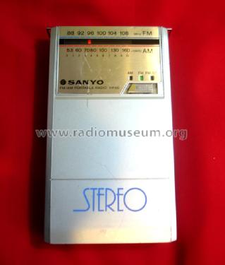 FM AM Portable Radio RP-55; Sanyo Electric Co. (ID = 1402685) Radio