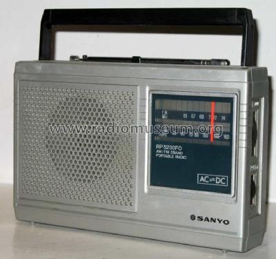 AM/FM 2Band Portable Radio RP5230FO; Sanyo Electric Co. (ID = 515215) Radio