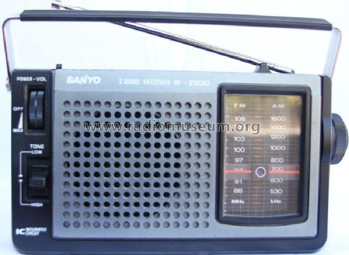 2 Band Receiver RP-6160AD; Sanyo Electric Co. (ID = 1881979) Radio