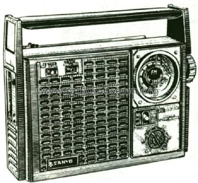 RP-7331; Sanyo Electric Co. (ID = 512557) Radio