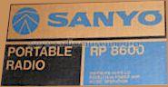 RP-8600; Sanyo Electric Co. (ID = 624827) Radio