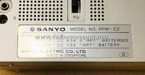 RPM-C2; Sanyo Electric Co. (ID = 2821852) Radio