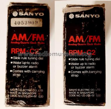 RPM-C2; Sanyo Electric Co. (ID = 2841422) Radio