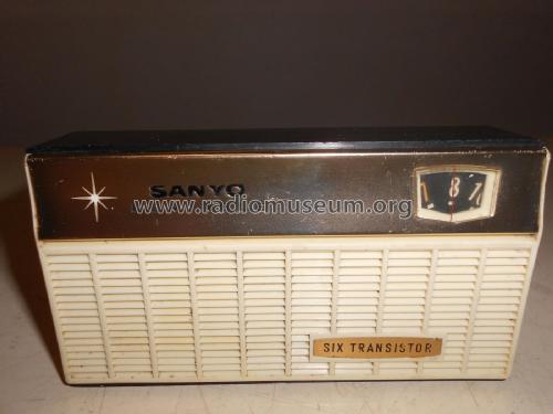 Six Transistor Portable 6C-19; Sanyo Electric Co. (ID = 2337845) Radio
