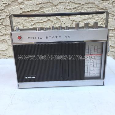 Solid State 14 - 4 Band 14 Transistor 14H-636; Sanyo Electric Co. (ID = 2329724) Radio