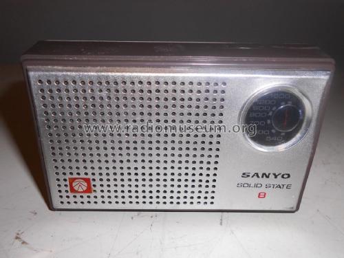 Solid State 8 Transistor Super Het HS-804; Sanyo Electric Co. (ID = 2352398) Radio