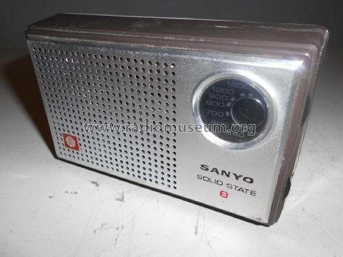 Solid State 8 Transistor Super Het HS-804; Sanyo Electric Co. (ID = 2352400) Radio