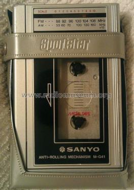 Sportster M-G41; Sanyo Electric Co. (ID = 1467441) Radio