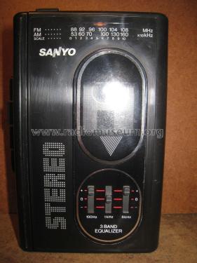 Stereo Cassette Player AM/FM Radio MGR 75; Sanyo Electric Co. (ID = 2075741) Radio