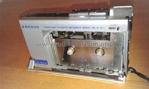 Stereo Mini Cassette Recorder M-G4; Sanyo Electric Co. (ID = 2517386) R-Player