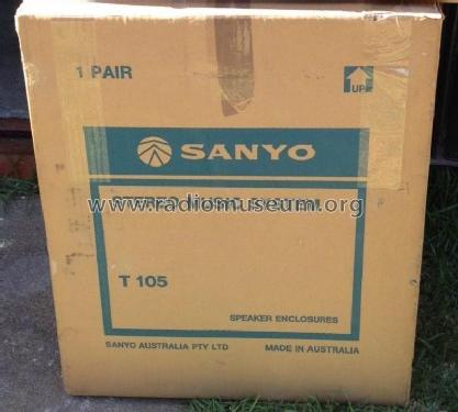 Stereo Music System T 105; Sanyo Electric Co. (ID = 1840470) Speaker-P