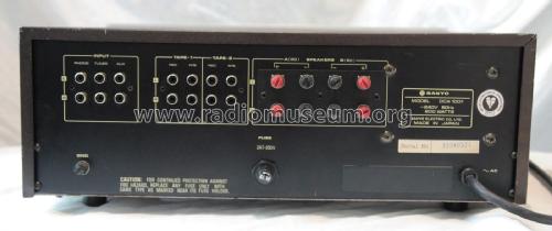 Stereo Pre Main Amplifier DCA 1001; Sanyo Electric Co. (ID = 2111812) Ampl/Mixer