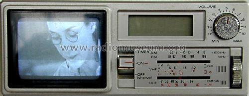 AM/FM Quartz Clock Radio & TV TPM2140 ; Sanyo Electric Co. (ID = 292365) TV Radio