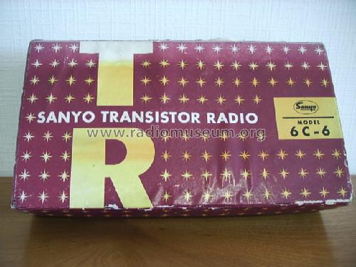 Transistor 6 6C-6; Sanyo Electric Co. (ID = 1426479) Radio