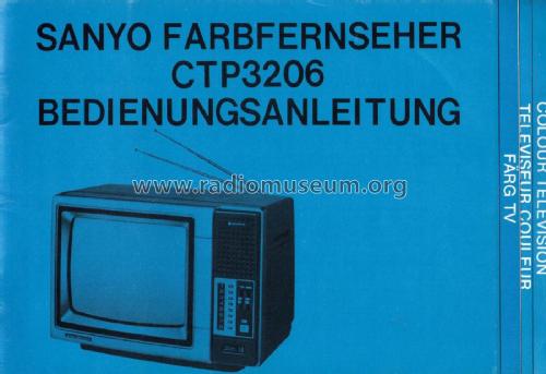 TVC Portable CTP3206; Sanyo Electric Co. (ID = 1875173) Television