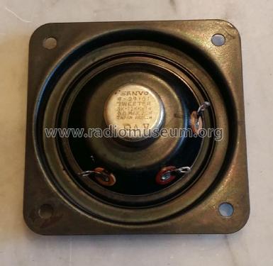 Tweeter 4-27101; Sanyo Electric Co. (ID = 2501389) Speaker-P