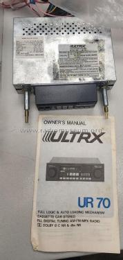 Ultrx Car Stereo Player UR 70; Sanyo Electric Co. (ID = 2888718) Car Radio