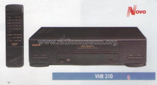 VHR 310; Sanyo Electric Co. (ID = 2085947) Ton-Bild