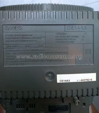 CE14A3 Ch= 2117 Serie EC7-C; Sanyo España, Sonitr (ID = 3108925) Televisión
