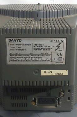 CE14AR2 Ch=2112 Serie EC7-A; Sanyo España, Sonitr (ID = 3114051) Televisión