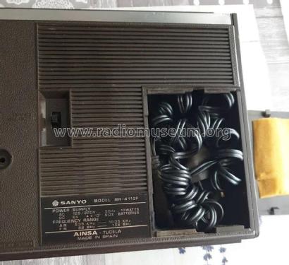 Portable Radio Cassette Recorder MR-4112F; Sanyo España, Sonitr (ID = 2996111) Radio