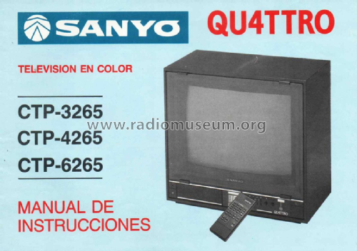QU4TTRO CTP-4265 ; Sanyo España, Eurotr (ID = 3010340) Televisión