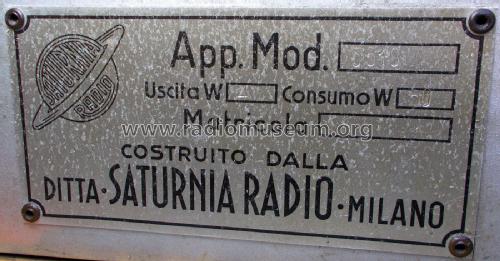 5610; Saturnia Radio; (ID = 2452170) Radio