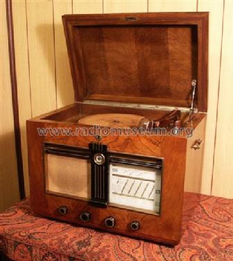 Radio-Phono 593U; SBR Société Belge (ID = 1320278) Radio