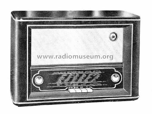 9654A; SBR Société Belge (ID = 1383697) Radio