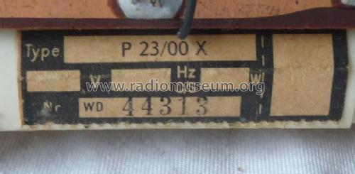 P23; SBR Société Belge (ID = 1598662) Radio