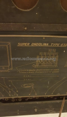 Super Ondolina 632A2; SBR Société Belge (ID = 2977853) Radio