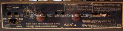 Super Ondolina 535A2; SBR Société Belge (ID = 1697289) Radio