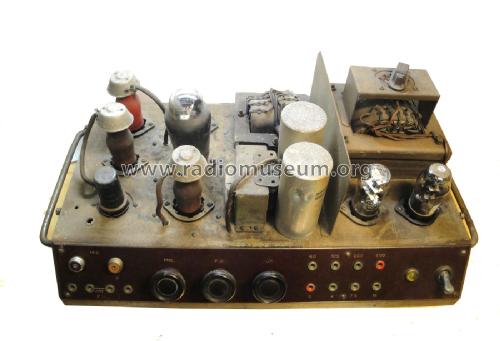 Amplificateur - Versterker 122; SBR Société Belge (ID = 2630039) Ampl/Mixer