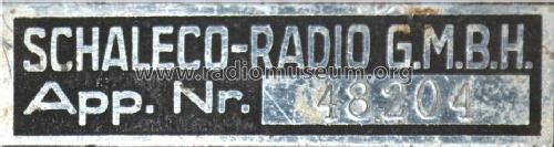 Deutscher Kleinempfänger 1938 DKE38; Schaleco - Schackow, (ID = 1279696) Radio