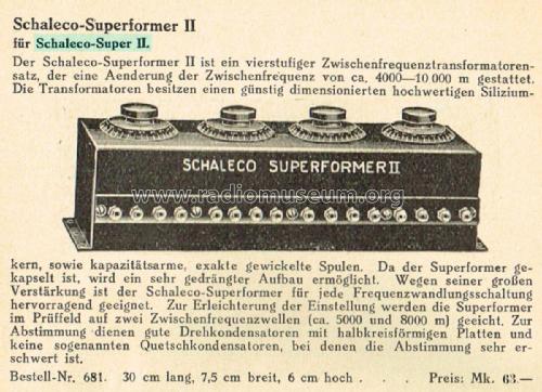 Superformer II ; Schaleco - Schackow, (ID = 1830680) mod-pre26