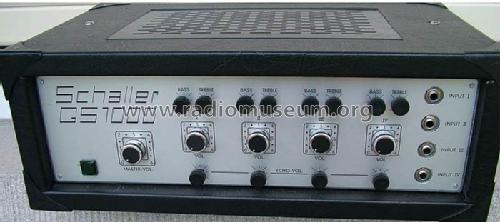 GS1000; Schaller electronic, (ID = 794544) Ampl/Mixer