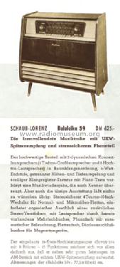 Balalaika 59 17550; Schaub und Schaub- (ID = 383827) Radio