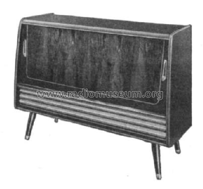 Ballerina-Konzert Stereo 59 24650; Schaub und Schaub- (ID = 37236) Radio