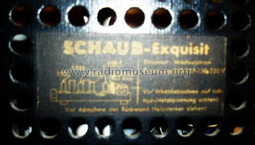 Exquisit ; Schaub und Schaub- (ID = 255216) Radio